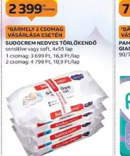 Auchan Sudocrem Nedves Törlőkendő ajánlat