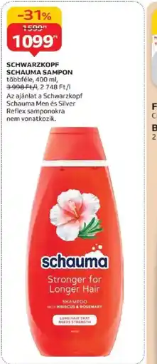 Auchan Schwarzkopf Schauma Sampon ajánlat