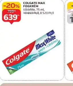 Auchan Colgate Max Fogkrém ajánlat