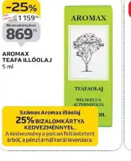 Auchan Aromax Teafa Illolaj ajánlat