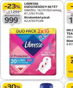 Auchan Libresse Egészségügyi Betét ajánlat