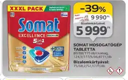 Auchan Somat Mosogatgép Tabletta ajánlat