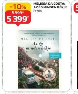 Auchan Mélissa Da Costa: Az ég minden kékje ajánlat