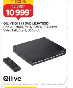 Auchan Qilive Q1344 DVD lejátsz ajánlat