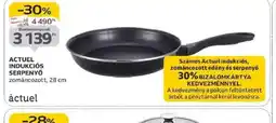 Auchan Actuel Indukcis Serpenyő ajánlat