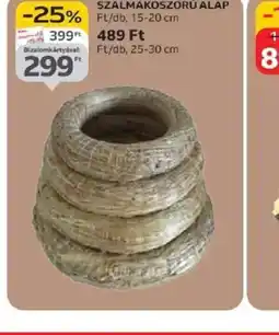 Auchan Szalmakoszorú alap ajánlat