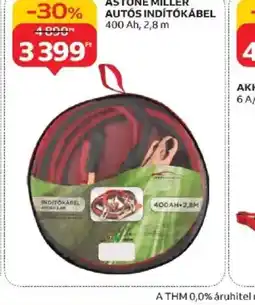 Auchan Astone Miller Auts Indítkábel ajánlat