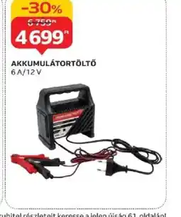 Auchan Akkumulátortöltő ajánlat