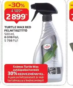 Auchan Turtle Wax Red Felnitisztít ajánlat