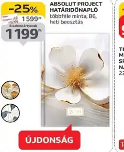Auchan Absolut Project Határidőnapl ajánlat