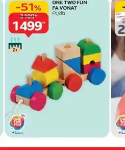 Auchan One Two Fun Fa Vonat ajánlat