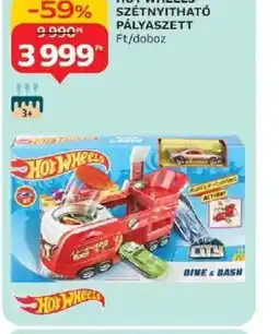 Auchan Hot Wheels Szétnyithat Pályaszett ajánlat