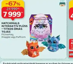 Auchan Hatchimals Interaktív PlüssTitkos riás Tojás ajánlat