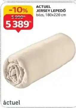 Auchan Actuel jersey lepedő ajánlat