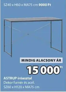 JYSK ASTRUP íróasztal ajánlat