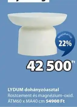 JYSK LYDUM dohányzóasztal ajánlat