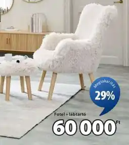 JYSK Fotel + lábtartó ajánlat