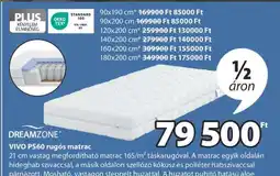 JYSK DREAMZONE VIVO PS60 rugós matrac ajánlat