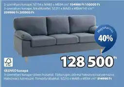 JYSK GEDVED kanapé ajánlat