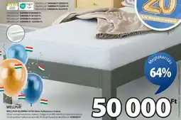 JYSK WELLPUR GULOMA GF30 fehér habszivacs matrac ajánlat
