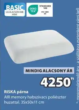 JYSK RISKA párna ajánlat