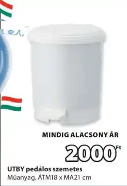 JYSK UTBY pedálos szemetes ajánlat
