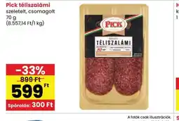 Spar Pick téliszalámi ajánlat
