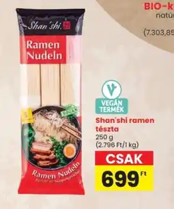 Spar Shan'shi ramen tészta ajánlat