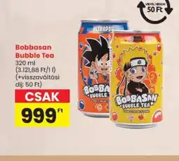 Spar Bobbasan Bubble Tea ajánlat