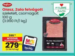Spar Olasz, Zala felvágott ajánlat