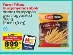 Spar Farm Frites burgonyahasábok ajánlat