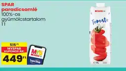 Spar SPAR paradicsomlé ajánlat
