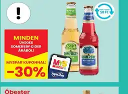 Spar Somersby Cider ajánlat
