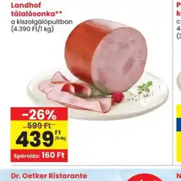 Spar Landhof tálalsonka ajánlat