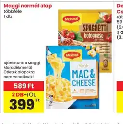 Spar Maggi normál alap ajánlat
