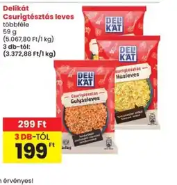 Spar Delikát Csurgigtésztás leves ajánlat
