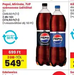 Spar Pepsi, Mirinda, 7UP szénsavas üdítőital ajánlat