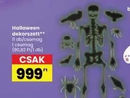 Spar Halloween dekorszett ajánlat