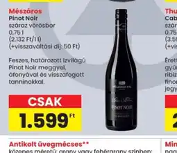 Spar Mészáros Pinot Noir ajánlat