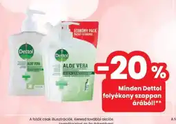 Spar Dettol folyékony szappan ajánlat
