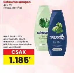 Spar Schauma sampon ajánlat