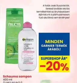 Spar Minden Garnier termék árábl! ajánlat