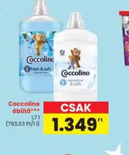 Spar Coccolino öblítő ajánlat