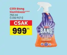 Spar Cillit Bang tisztítszer ajánlat