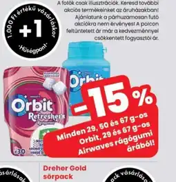 Spar Orbit, Airwaves rággumi ajánlat