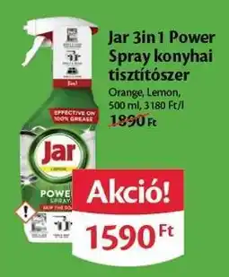 EcoFamily Jar 3in1 Power spray konyhai tisztítószer ajánlat