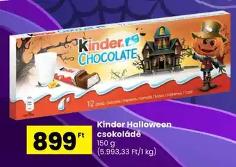 Kinder Halloween csokoládé