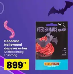 Spar Decocino halloweeni denevér ostya ajánlat
