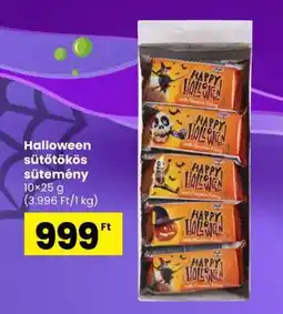Spar Halloween sütőtökös sütemény ajánlat