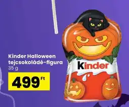 Spar Kinder halloween tejcsokoládé-figura ajánlat